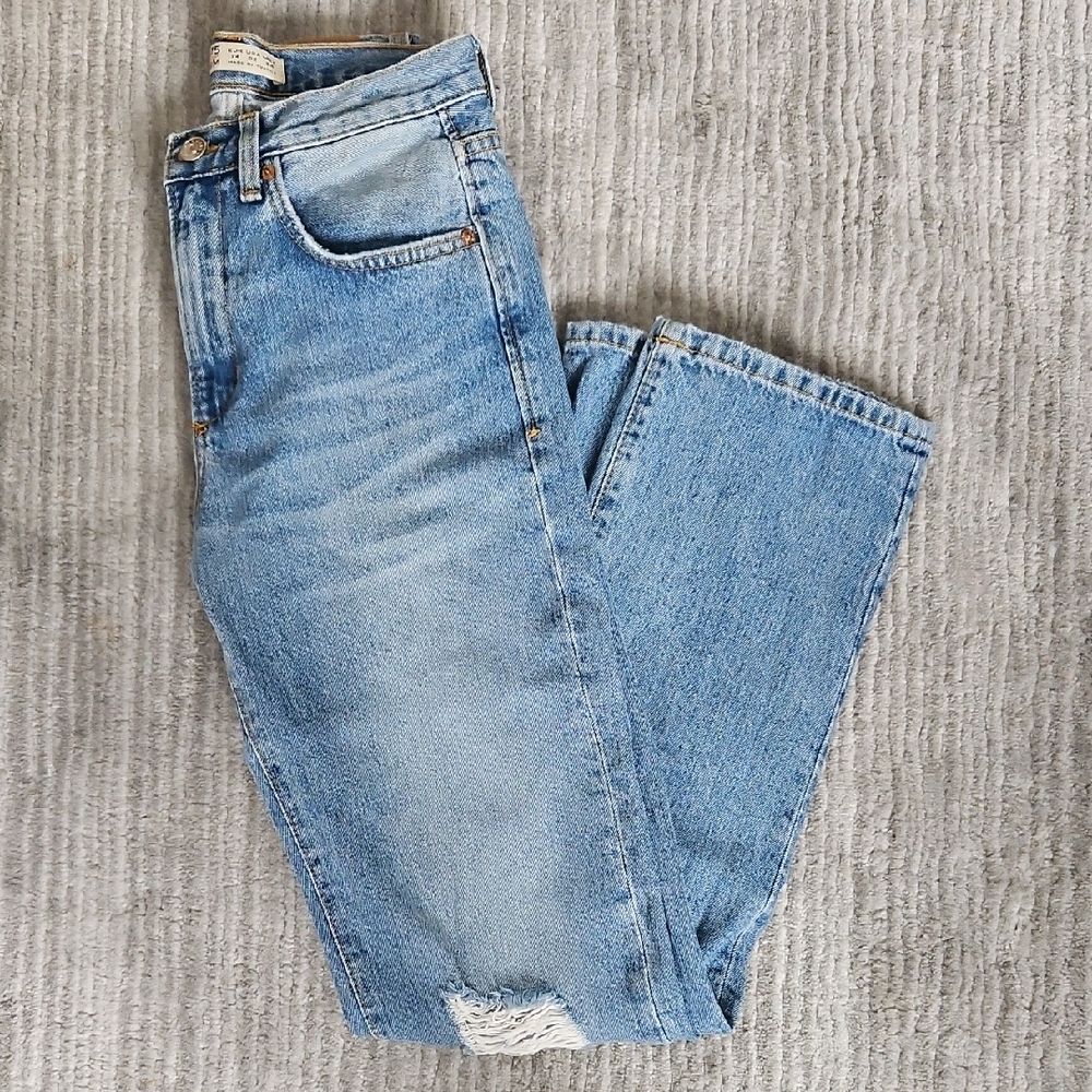 Zara Light Blue Denim Jeans